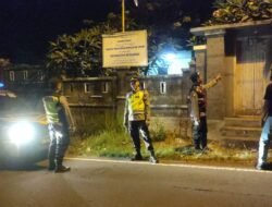 Guna Cegah Gangguan Kamtibmas Polsek Bebandem, Gelar Blue Light Patrol Demi Terjaganya Harkamtibmas