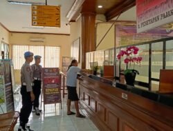 Sipropam Polres Karangasem, Melaksanakan Sosialisasi Terkait Pungli, Gratifikasi dan Transaksional Pada Pelayanan Publik Polri