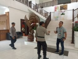 Ops Mantap Praja Agung 2024, Kasubsatgas Obyek Penting Laksanakan Pengamanan di DPRD