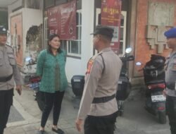 Satgas Preventif Polres Karangasem, Amankan Kantor KPU Tahap Penelitian Persyaratan, Penetapan dan Pengundian Nomor Urut Pasangan