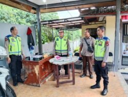 Satgas Preventif Polres Karangasem, Amankan Kantor Bawaslu dalam Pilkada Serentak 2024