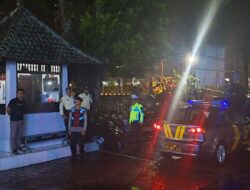 Jaga Situasi Tetap Kondusif, Polsek Bangli Intensifkan Kegiatan Blue Light Patrol