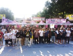 Terik Matahari, Maryono Semangati Peserta Turnamen SRD Cup di Uwung Jaya