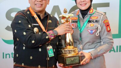 Polrestabes Palembang Sabet Penghargaan WTN Kencana 2016 ,Terbaik Kedua Setelah Jakarta