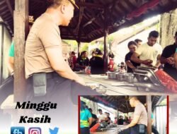 Tampung Aspirasi Masyarakat dan Berikan Himbauan Kamtibmas, Kapolsek Padangbai Laksanakan Program Minggu Kasih