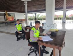 Ops Mantap Praja Agung 2024, Kasubsatgas Obyek Penting Laksanakan Pengamanan di DPRD