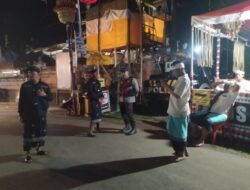 Antisipasi Kejahatan di Malam Hari Personil Polsek Susut, Melaksanakan Kegiatan Blue Light Patrol