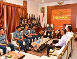 Wakil Komandan Puspenerbal Terima Coutesy Call Kepala BNNP Jatim