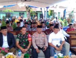 Babinsa Peltu Sri Antara Hadiri Acara Sunatan Massal, di Masjid Baitul Amillin Desa Yehsumbul