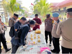 Polres Malang Gelar Pemeriksaan Tes Urine Mendadak, Pastikan Personel Bebas Narkoba