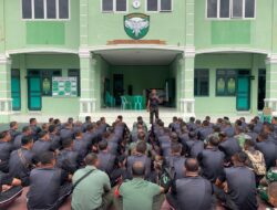 Dandim 0103/Aceh Utara tekankan Kedisiplinan Kepada Seluruh Prajuritnya.