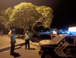 Polsek Padangbai Gelar Blue Light Patrol Secara Rutin, Untuk Jaga Kamtibmas Tetap Kondusif di Wilayah Padangbai