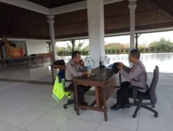 Ops Mantap Praja Agung 2024, Kasubsatgas Obyek Penting Laksanakan Pengamanan di DPRD