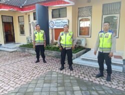 Satgas Preventif Polres Karangasem, Amankan Kantor Bawaslu dalam Pilkada Serentak 2024
