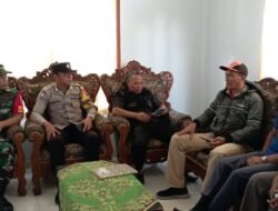 Sinergitas Bhabinkamtibmas Dengan Babinsa, Sambangi Kantor Desa Bunutin Bangli