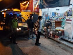 Polsek Bebandem, Henghimbau Waspada Kejahatan Curas, Curat, dan Curanmor di Wilkum Bebandem dalam Patroli Blue Light Patrol