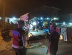 Personil Polsek Susut, Melaksanakan Kegiatan Blue Light Patrol