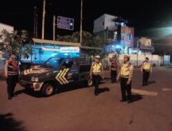 Polsek Padangbai Gelar Blue Light Patrol, Cegah Aksi Kriminalitas di Malam Hari