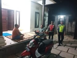 Guna Menjaga Kondusifitas Jelang Pilkada, Polsek Sidemen Lakukan Blue Laight Patrol