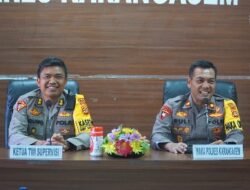 Polres Karangasem, Terima Supervisi Operasi Mantap Praja Agung 2024 dari Biro Ops Polda Bali