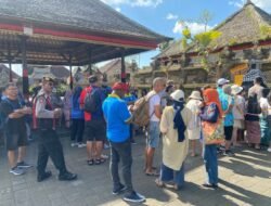 Personil Polsek dan Polres Bangli, Laksanakan Pengamanan Field Trip Delegasi Diplomasi Ekonomi Biru Perwakilan Negara Afrika