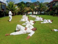 SDM Polres Bangli Gelar Ujian Beladiri, Persyaratan Usulan Kenaikan Pangkat