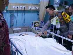 Kapolres Tangsel, Jenguk Anak Korban Laka Lantas, Perkara Naik Ke Tahap Penyidikan