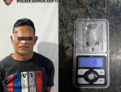 Polsek Banda Sakti Tangkap Seorang Nelayan yang Terlibat Penyalahgunaan Narkotika Jenis Sabu