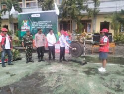 Pawas Pimpin Pengamanan Pembukaan, Lomba Keterampilan dan Kecerdasan Palang Merah Remaja PMI Kab. Bangli 2024