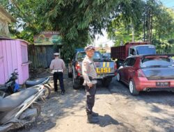 Patroli Rutin Polsek Selat, Ciptakan Kondisi Aman di Wilayah Hukum