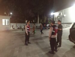 Rutinitas Personil Polsek Susut, dalam Giat Blue Light Patrol Cegah Aksi Kriminalitas