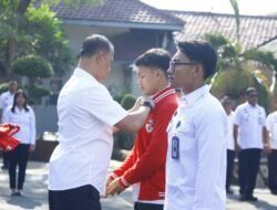 8 Atlet Kempo Kanwil Kemenkumham Banten Siap Bertanding, Kadivpas : Semangat dan Kami Tunggu Hasil Kemenangannya