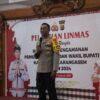 Polres Karangasem  Gelar Pelatihan Linmas Dukung Pengamanan Pilkada Karangasem 2024