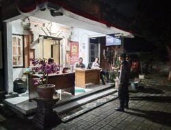 Sat Samapta Polres Karangasem, Tingkatkan Kegiatan Blue Light Patrol Sambangi Kantor KPU Kab. Karangsem
