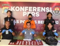 HF Diringkus Sat Resnarkoba, Saat Nekat Bawa Sabu Dan Ektasi Di Pelabuhan Tanjung Pandan 