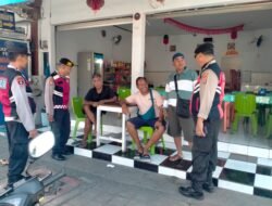 Personil Polsek Padangbai Tingkatkan Patroli, Jelang Pilkada Serentak