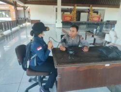 Satgas Dokkes Polres Karangasem, Laksanakan Pemeriksaan Kesehatan Personil Operasi Mantap Praja Agung 2024