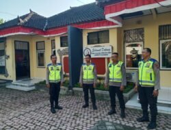 Satgas Preventif Polres Karangasem, Amankan Kantor Bawaslu dalam Pilkada Serentak 2024
