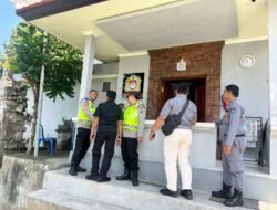 Tingkatkan Patroli Dialogis, Pawas Bersama Anggota Sambangi Kantor KPUD Bangli