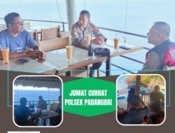 Polsek Padangbai Gelar Jum’at  Curhat Bersama Pelaku Pariwisata Bahas Keamanan Jelang Pilkada
