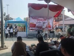 PMI Kota Bekasi Gelar Jalan Sehat ” Aksi Peduli Adaptasi Iklim “