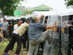 Kodim 0103/Aceh Utara Gelar Latihan TFG dan PHH Pengamanan Pilkada Serentak.