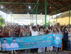 Eks Kombatan GAM dan Ratusan Perempuan Peureulak Dukung Pasangan SAH