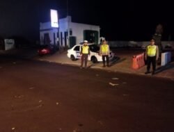 Melalui Blue Light Patrol Personil Polsek Kintamani, Jaga Kamtibmas Tetap Kondusif