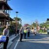 Jelang Hari Raya Galungan, Personil Polsek/Polres Bangli Laksanakan Pengamanan Pasar Tumpah