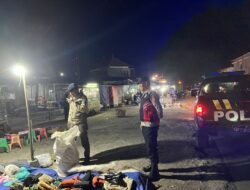 Jaga Kantibmas Tetap Kondusif, Personil Posek Susut Tingkatkan Blue Light Patrol