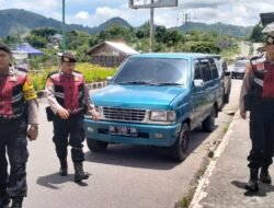 Jaga Kondusifitas Jelang Pilkada Serentak, Samapta Polres Aceh Tengah Giatkan Patroli