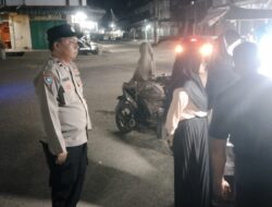 Antisipasi Guantibmas Polsek Samudera intensifkan Patroli malam