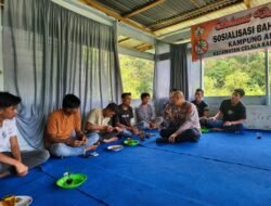 Putus Mata Rantai Penyalahgunaan Narkoba, Kapolsek Celala Sosialisasi Bahaya Narkoba Bagi Pemuda