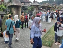 Pastikan Keamanan Terhadap Pengunjung, Pawas Bersama Anggota Sambangi Obyek Wisata Penglipuran
